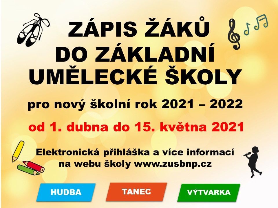 ZÁPIS ŽÁKŮ plakát