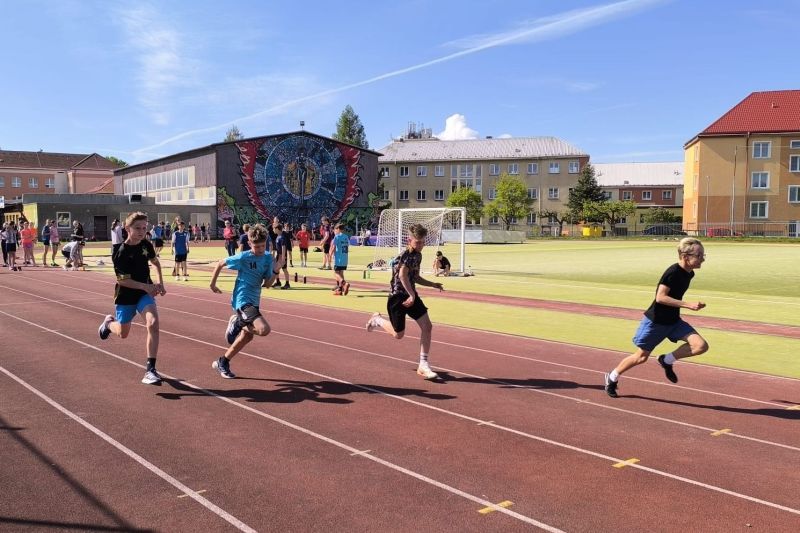 Atletický čtyřboj okres 16