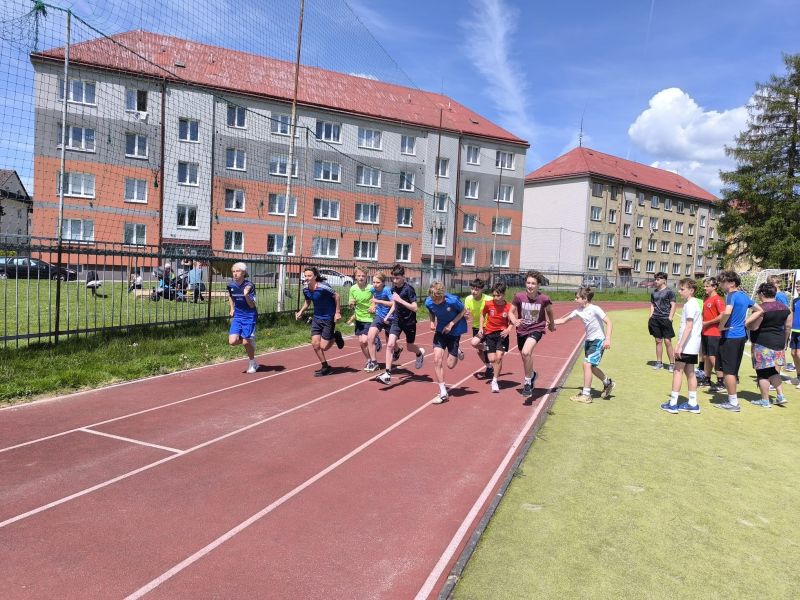Atletický čtyřboj okres 18
